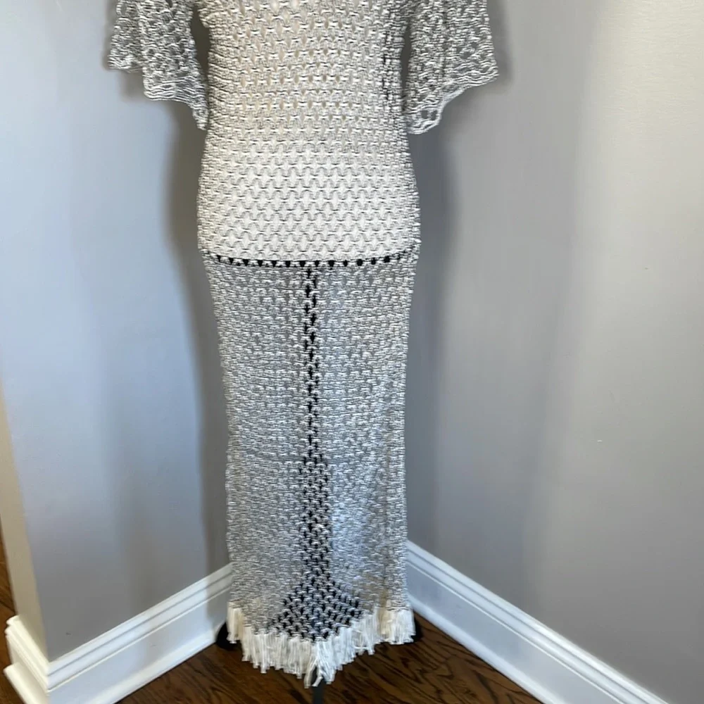 ZARA maxi brach dress cover up NWOT - Picture 4 of 13